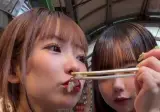산낙지먹는 일본녀.