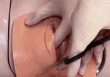 분만 시 회음부를 자르는 이유.gif