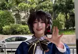 보이시한 여자아이 코스프레
