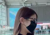 어제자 장원영 공항패션