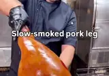 🍗돼지 통 뒷다리살 ㄷㄷ.mp4