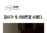 이상한거 사들고온 고양이집사