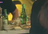 삼겹살 회동에서 고기굽는 사람