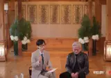 젠슨황한테 밸런스 게임하는 유재석 ㅋㅋㅋㅋ.gif