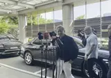 젠슨 황, 오늘 출국 사진