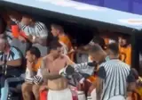 벤치에 자리 없을 때 메시가 한 행동.gif