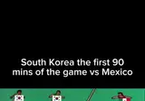 외국인들이 조롱하는 한국 멕시코전 ㅋㅋ