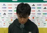 경기후 고개를 못드는 이기혁 선수 인터뷰
