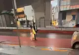 일본 시부야 대낮 길거리 납치