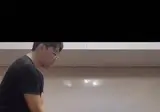 가정집에서 하는 스크린 골프.mp4