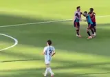 동료 싸우는거 외면하는 메시.mp4