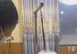 후욱♡ 후욱♡ 묶인채로 몸이 만져지니 흥분되는군
