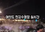 최근 한강 수영장 근황